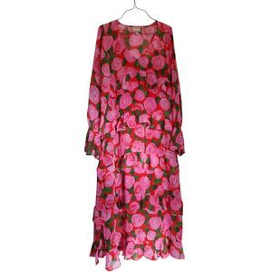 Show Me Your Mumu Fleetwood Maxi Dress in the Rosie Blooms Print Women's Small